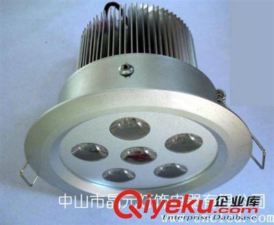 中山市晶元灯饰电器 专业制造6W高光LED天花灯，一站式室内外LED照明解决方案提供商